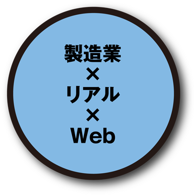 製造業×リアル×Web